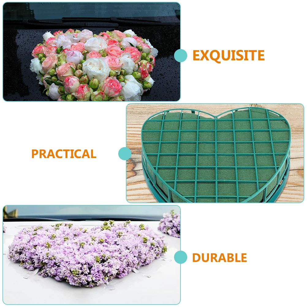 2 Pack Floral Foam Cage For Flower Arrangements Dry And Wet Floral Foam For  Fresh Artificial