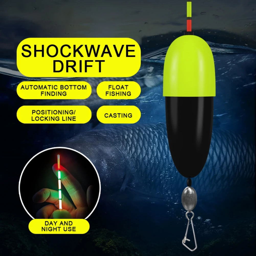 Luminous Fishing Night Float Automatic Fishing Float Portable Fishing