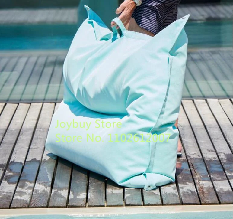 1Pc 140x180cm outdoor Waterproof Stuffed swimming Bean Bag Cover Lazy Sofas Cover Oxford Chair For Beanbag