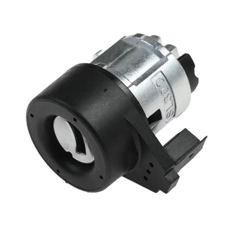 새 차용 점화 잠금 실린더 및 키 세트 (폭스바겐 세단, 비틀, 제타, 골프 A2, A3 점화 스위치 3B0905855C 3B0-905-855-C 호환)