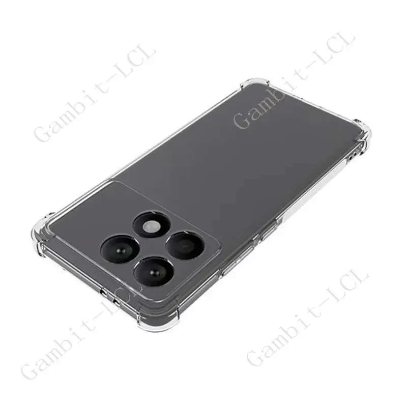 Premium Shockproof Silicone TPU Back Cover - Anti-Falling Protective Case