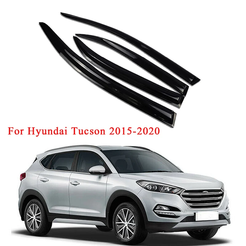 For Hyundai Tucson 2015 2016 2017 2018 2019 2020 Side Window Deflectors