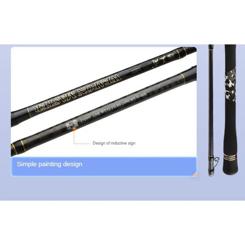 Lure Rod Large Object Long Range Fishing Rod Carbon XH Tip
