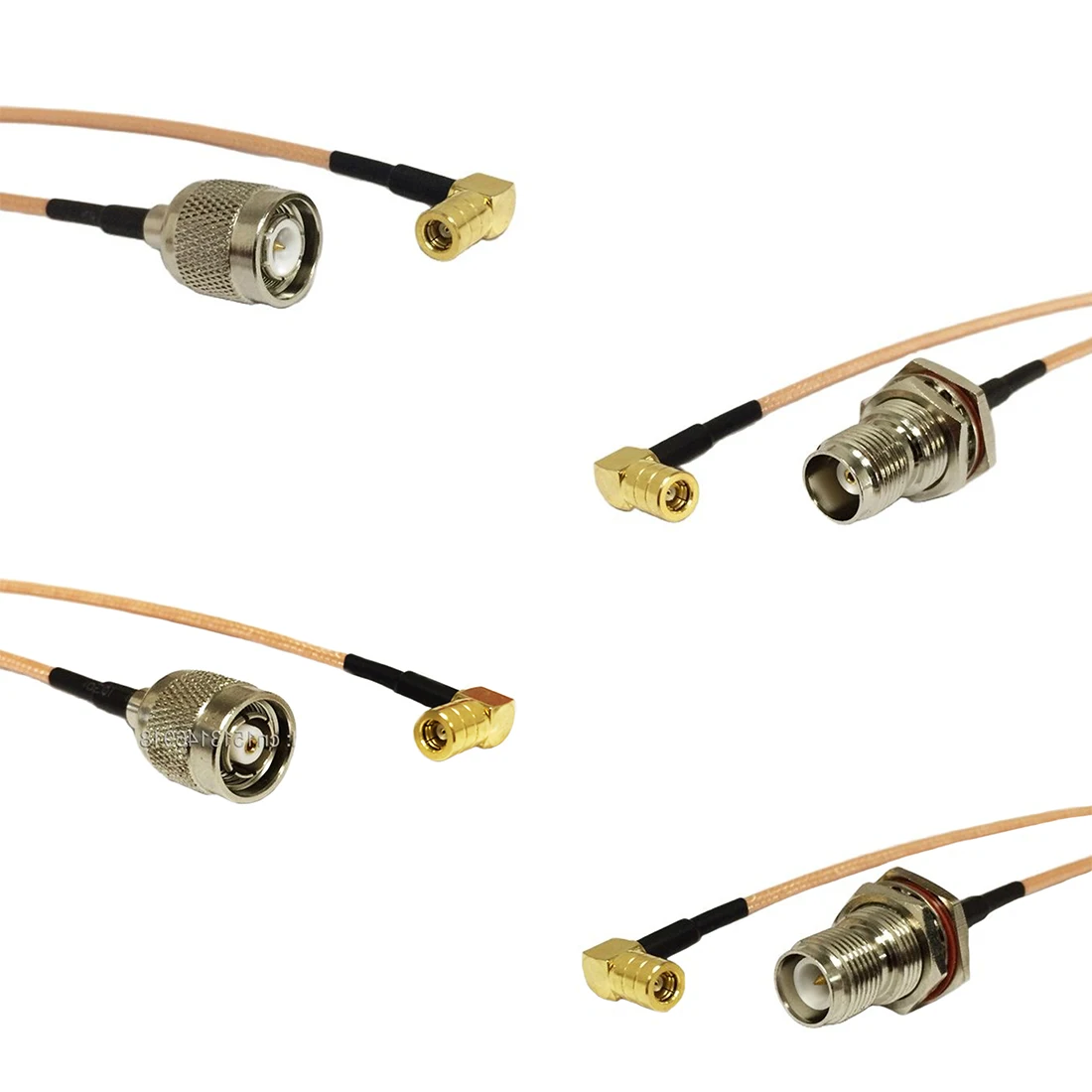 

Новый TNC штекер/гнездо SMB разъем прямоугольный ОТРЕЗОК кабеля RG316 15 см