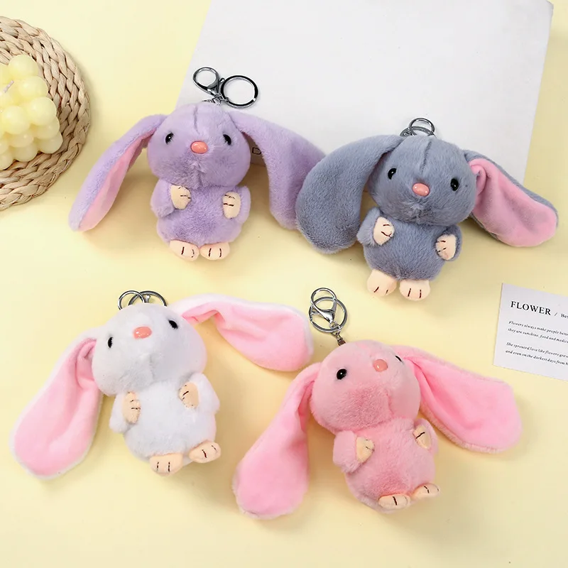 

Милый мультяшный брелок для ключей подвеска Кукла Детский рюкзак очаровательный плюшевый мягкий брелок детская девочка забавные подарки