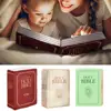 Book Shaped Pillow Realistic Bible Pillow Book Plush Throw Cushion Durable Skin-friendly Christian Home Accent for Sofa Decor 6