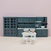 1Pc/Set 1:12 Dollhouse Miniature Wooden Kitchen Furniture Cupboard Worktop Counter Dolls House Kitchen Set Accessories Kids Toy 3
