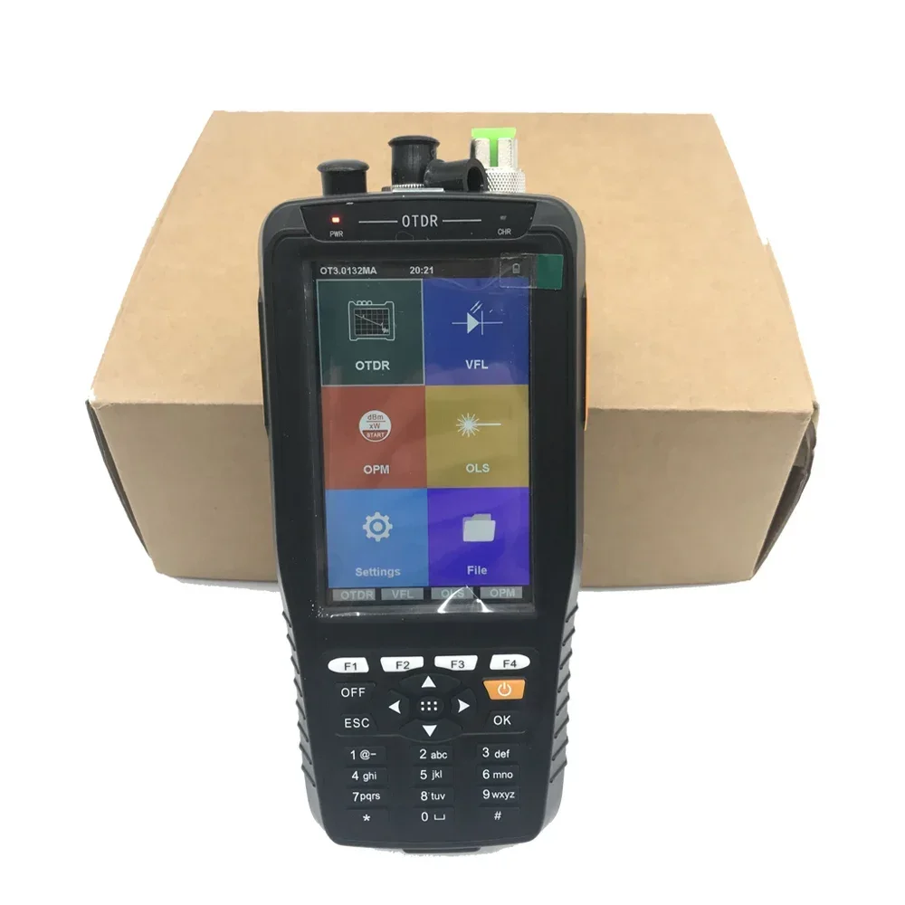 

TM290 Smart OTDR 1310 1550nm 1610nm с сенсорным экраном VFL/OPM/OLS, оптический рефлектометр с временным доменом