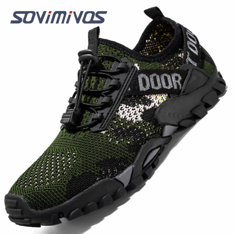 

New Unisex Outdoor Sports Shoe Rock Climbing Hiking Shoes Couples Casual Sports Footwear Men Wading Shoe Lager Size Hiking Shoe