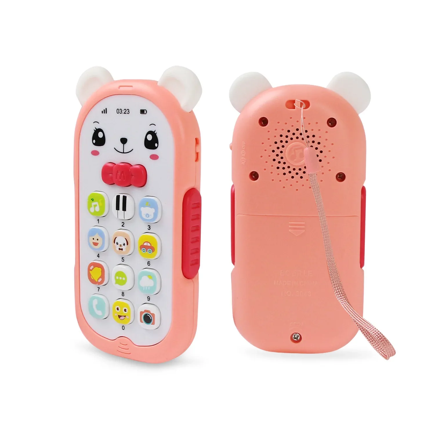 Electronic Musical Phone Toy for Babies Over 1 Year Old Plastic Baby Phone Mobile Toy with Educational Features 4