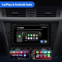 ESSGOO 9" Autoradio Android 13 Carplay/Android Auto Écran Tactile GPS Navigation BT RDS pour BMW Série 3 E90 E91 E92 E93 2005-2013 2