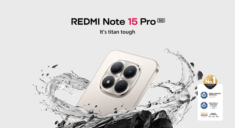 Xiaomi Redmi Note 15 Pro 5G 200MP écran 120Hz