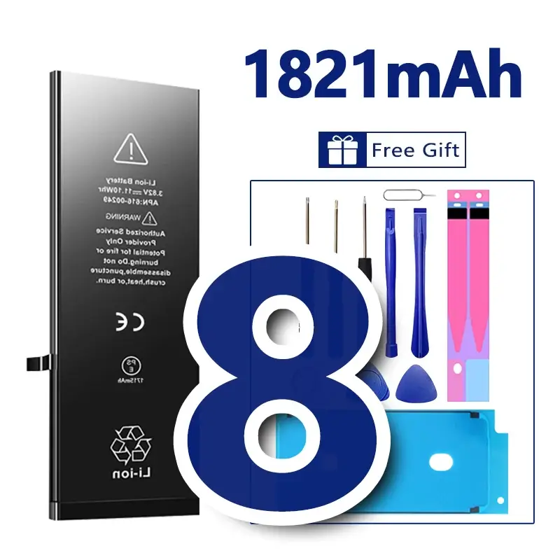 High Quality 0 Cycles Battery For iPhone SE 2 4 4S 5 5S 5C 6 6S 7 8 Plus X XR XS 11 Pro Max 7P For  iPhone7 iPhonese 6splus - Image 13