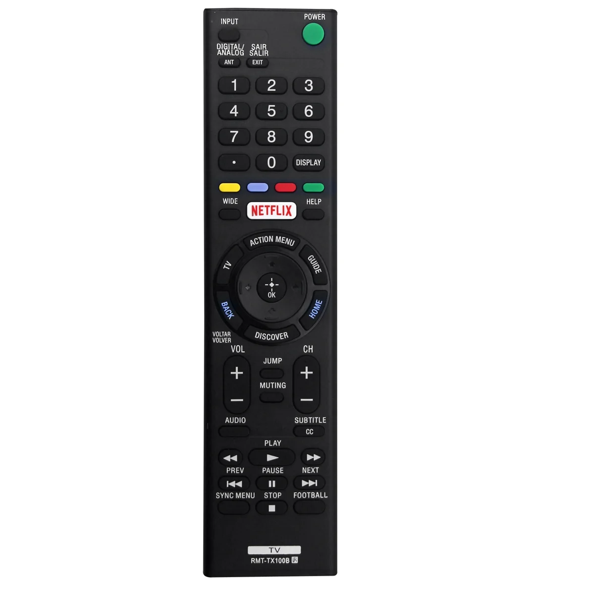 

Запасная деталь для пульта дистанционного управления для Sony RMT-TX100B LCD 4K