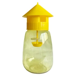 Eco-Friendly Reusable Fruit Fly and Insect Trap for Effective Pest Control (Yellow)