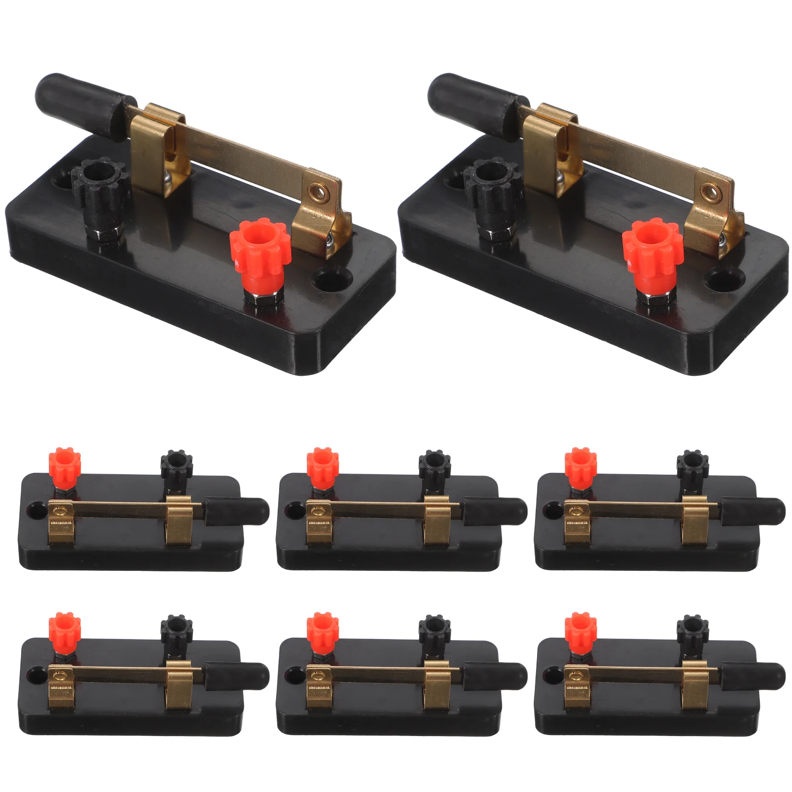

10 Pcs Single Throw Switch Labs Knives Physics SPST Plastic Experiment