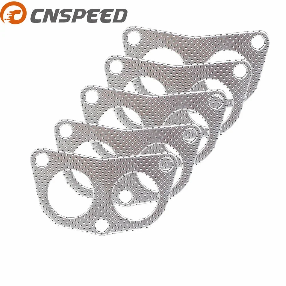 5pcs Racing Car Downpipe Flange Exhaust Gasket For Honda D15-B18 Car exhaust gasket