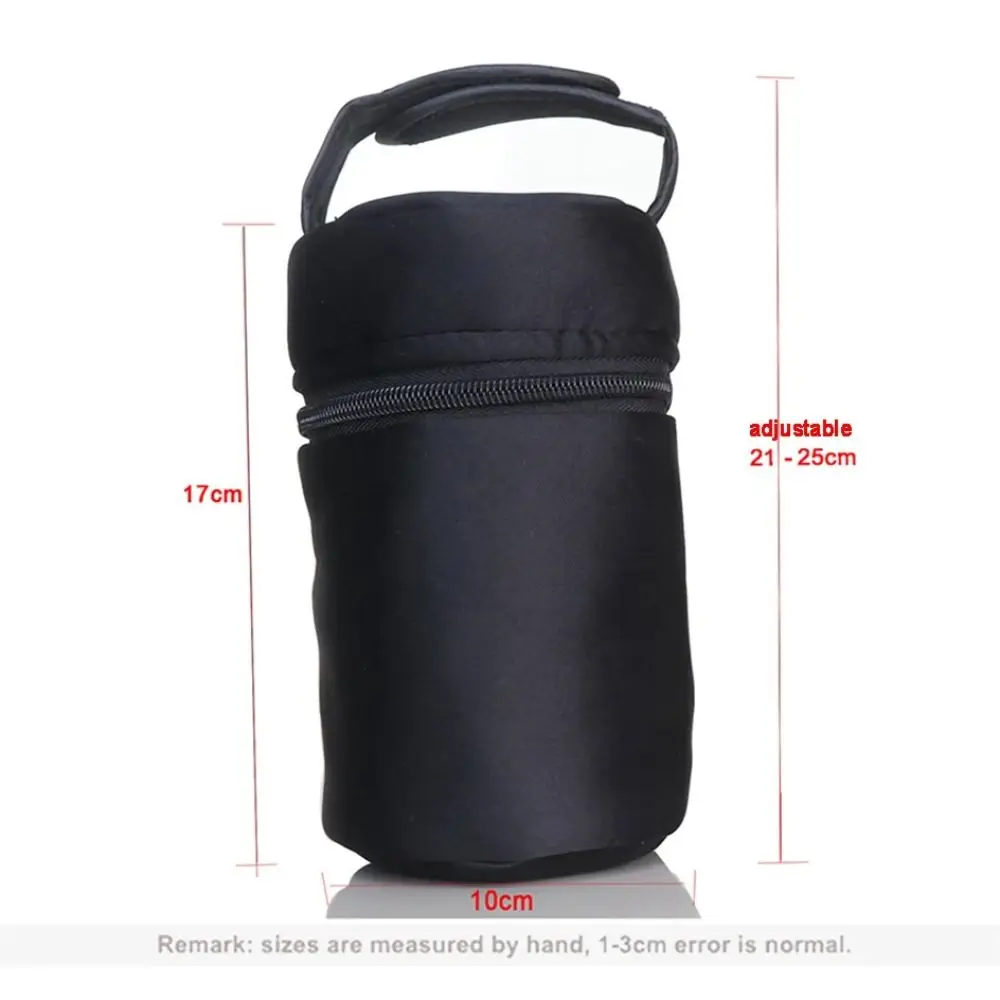 Insulation Bag Baby Feeding Milk Warmer Bottle Holder Baby Bottle Kid Bottle Holder Stroller Hang Bag Stroller Accessories images - 6