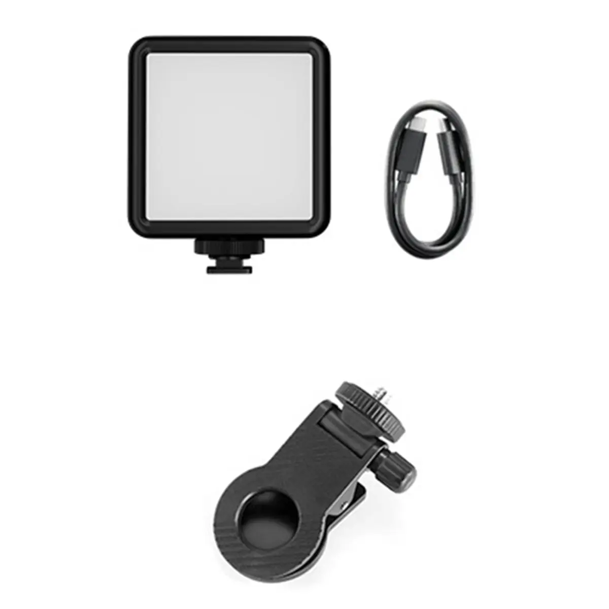 AS62 미니 LED 조명 RGB 풀컬러 포켓 사진 조명 휴대용 카메라 비디오 조명 (브이로그, 라이브 스트리밍, 셀카용)