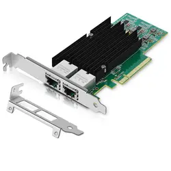 Intel Chipset Dual-Port 10Gbps Ethernet Network Card (Intel X540 Standards)