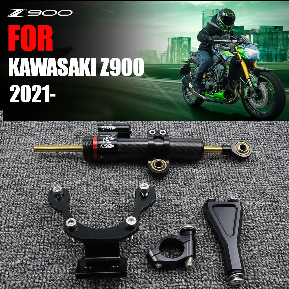 Steering Damper Mounting Kit Kawasaki Z900 Cnc Absorber Support Kit