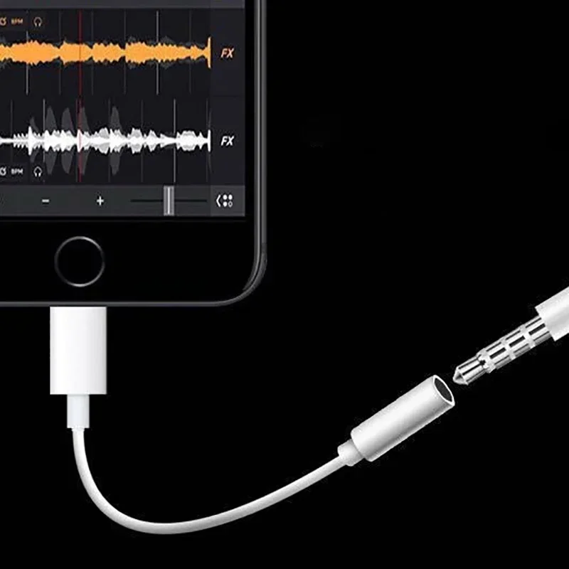 Jack Headphone Connector Converter 8pin to 3.5mm AUX Adapter iPhone 15 14 13 12 Pro Max Mini XS XR X Lighting to 3.5 mm lightning to headphone adapter 3.5mm audio adapter audio headphone adapter