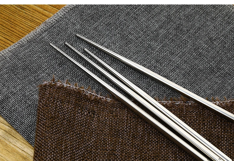 Tiartisan Titan-Camping-Geschirr, ultraleicht, tragbar, 195 mm/230 mm, hohle Essstäbchen, Besteck für Outdoor-Wanderungen, Rucksackreisen – Detail 15