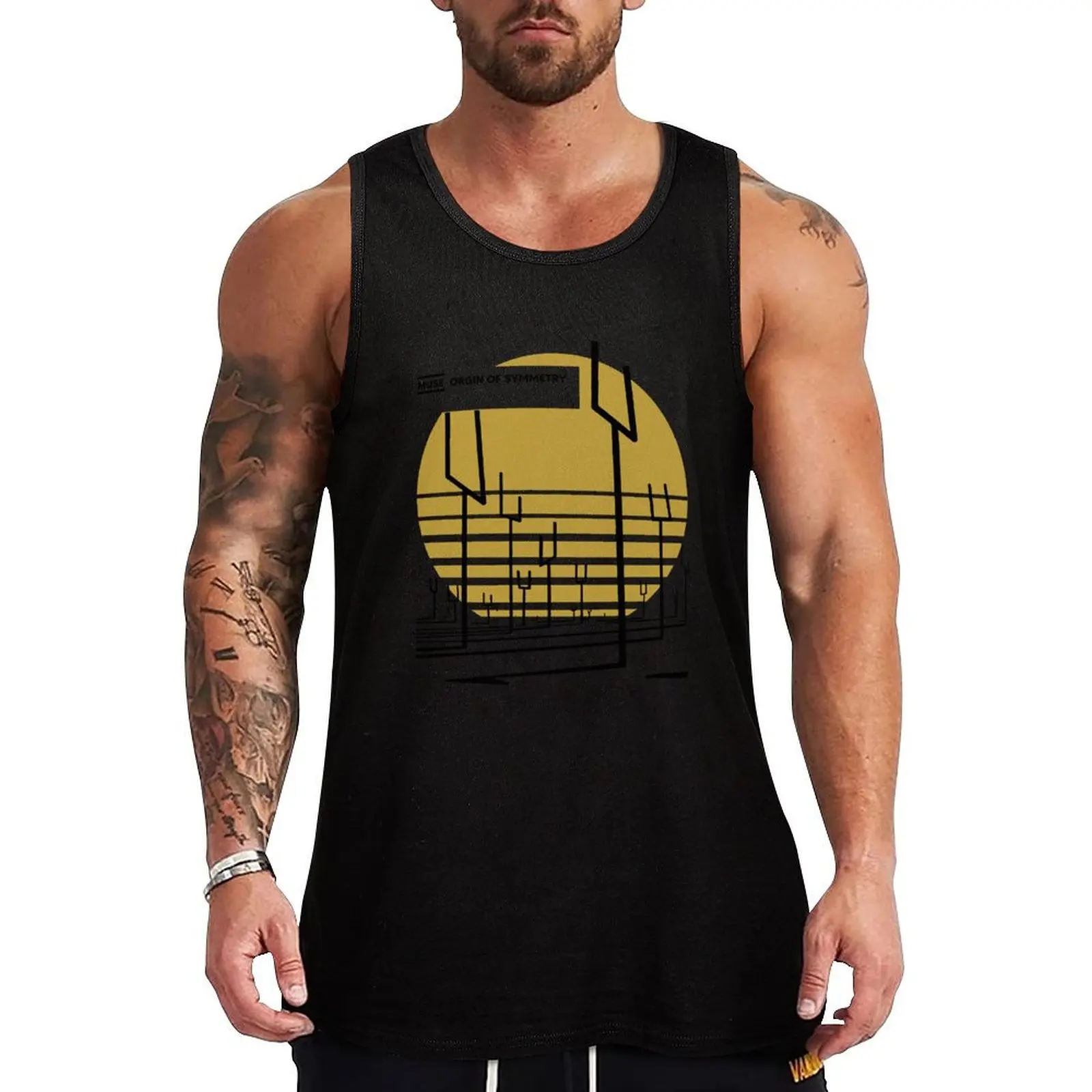 

Muse Merch Symmetry Dot Shirt Tank Top sleeveless vests anime clothes Vests