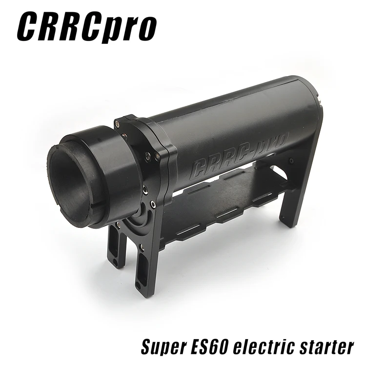 Achetez le Démarreur CRRPRO ES60 pour Moteurs RC 15-62CC - Essence et Méthanol, avec embouts de différentes tailles.