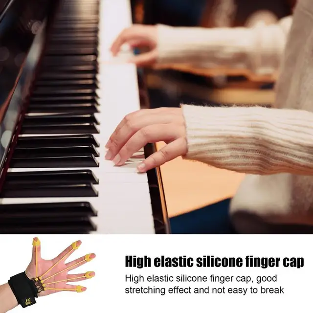 Finger Gripper Training and Exercise Patient Hand Strengthener Guitar Finger Flexion and Extension Training Device Trainning 3