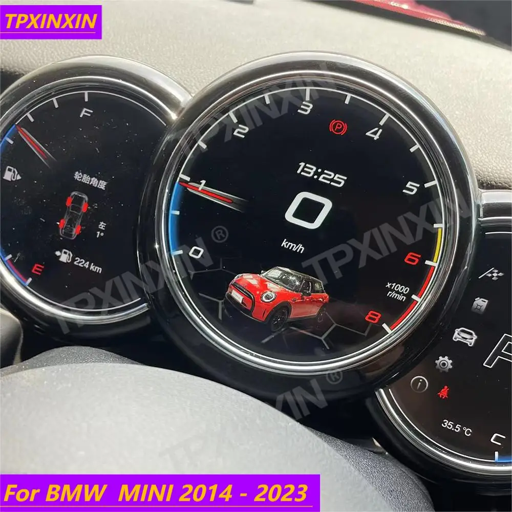 

For BMW mini MINI 2014 2015 2016-2023 Car Dashboard Instrument Display Speedometer meter Virtual LCD Instrument Cluster Cockpit