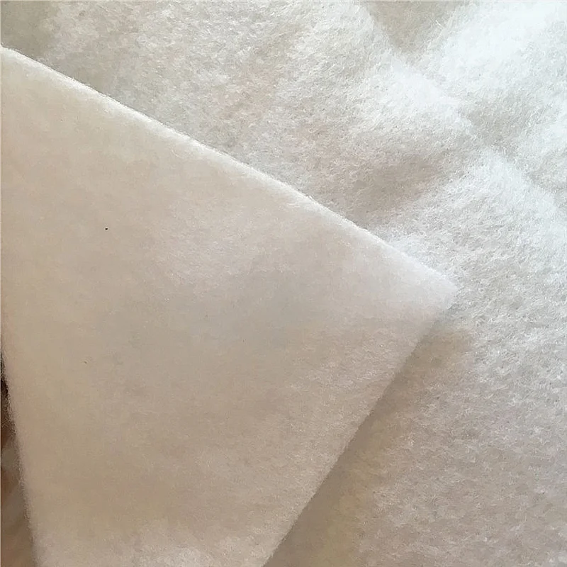 Non-woven Clothing Interlayer Woven Cotton Clothing Clothing/Blanket/Mat Padded Cotton Terylene Needled Non-woven interfacing fabric,adhesive interlining fabric