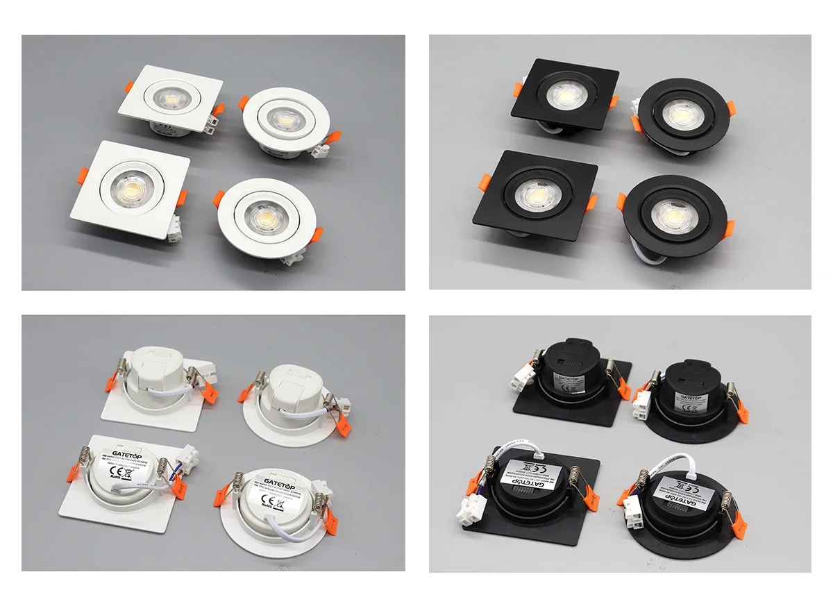 1-10pcs Led Surface Mounted Spot Downlight CCT 3000/4000/6500K Sf963d4f57bd74a52a9103748aa875d5fY
