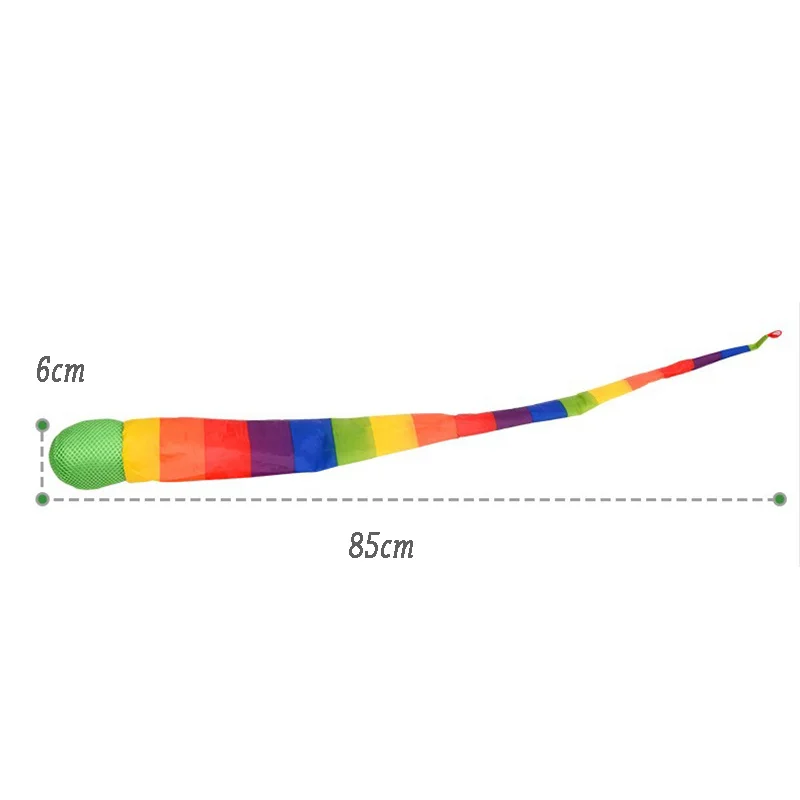 Children's Parent-child Interaction Hand Throwing Ribbon Rainbow Ball Outdoor Toys Sports Meteor Planet Sandbag Sensory Training 2