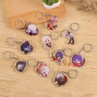 Anime GOODS Acrylic Keychain Cute Y2k Tokyo Ghoul Keychain for Bag Keys Car Key Bag Backpack Collection Display Accessories 1