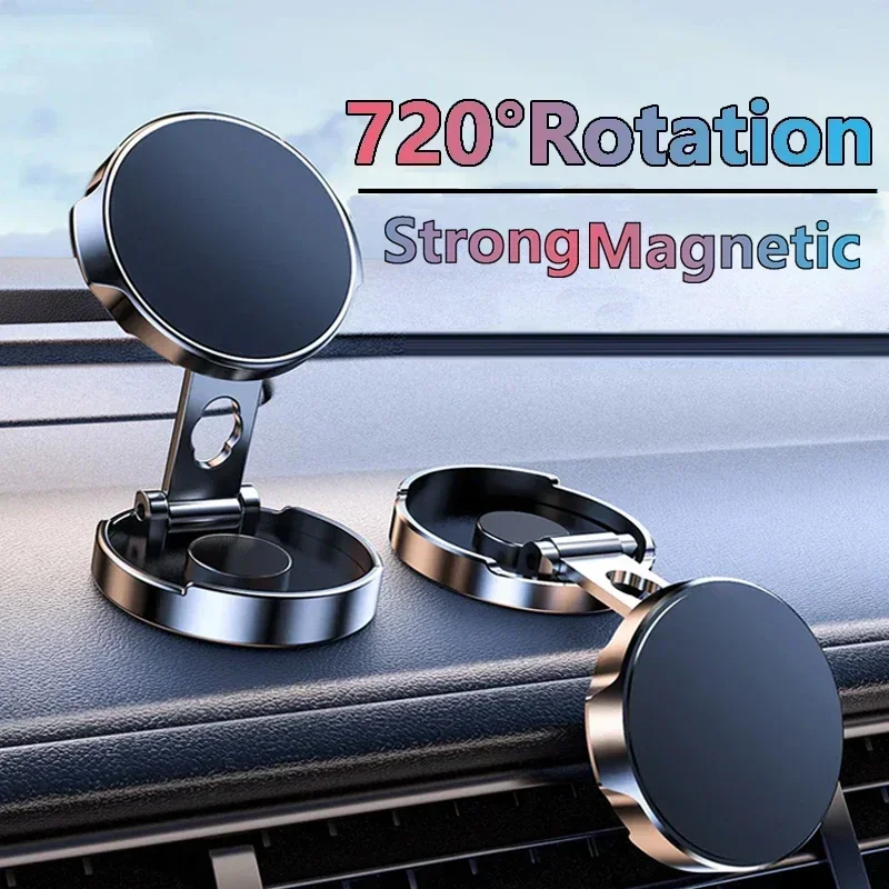 Phone Car Holder 720&deg; Foldable for universal phones