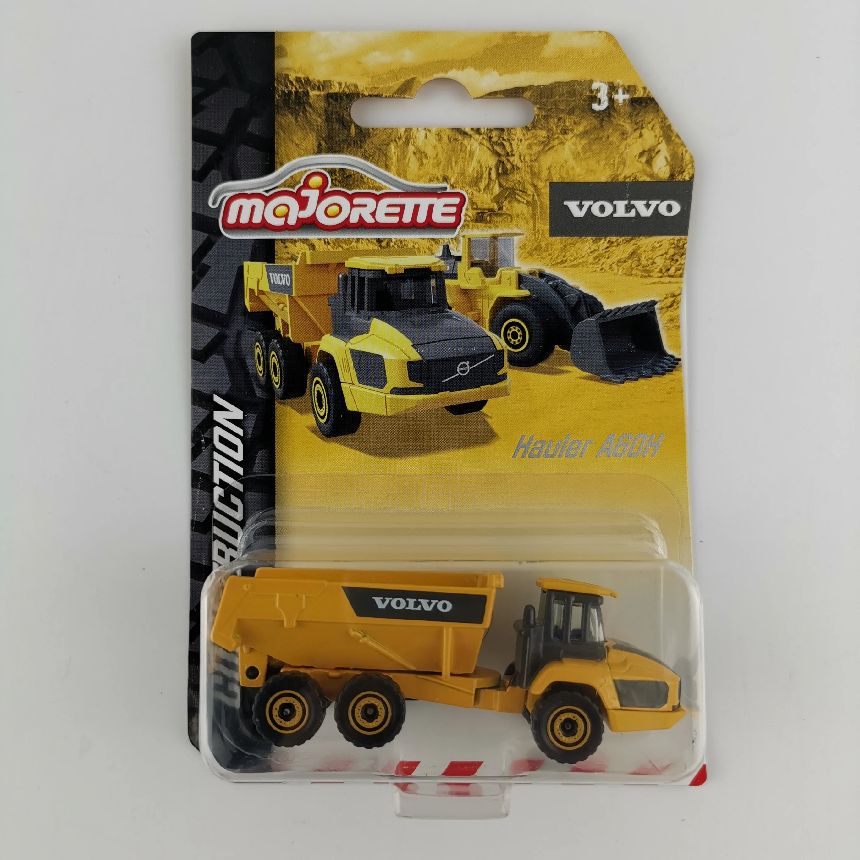 Majorette 1:64 VOLVO Hauler A60H FMX Construction Container