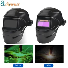 

Welding Helmet Automatic Variable Light Welding Mask Solar Welder Shield Eye Protect Cap Dimming Glasses For Arc Weld Grind Cut