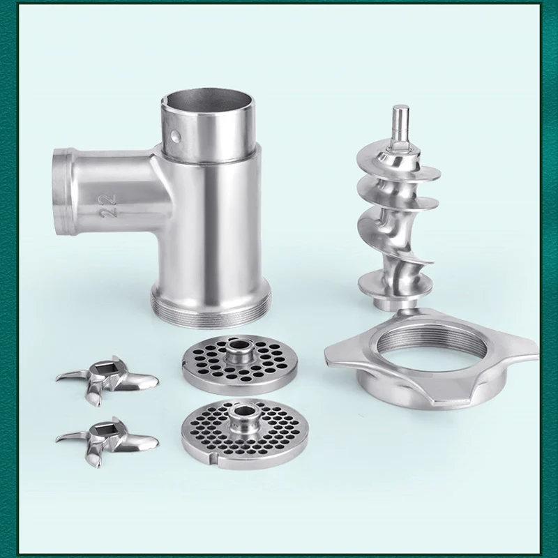 Electric Meat Cutting Mincing Dual-Purpose Commercial Meat Processing Machine Pork Lamb Beef Grinder Slicer 5