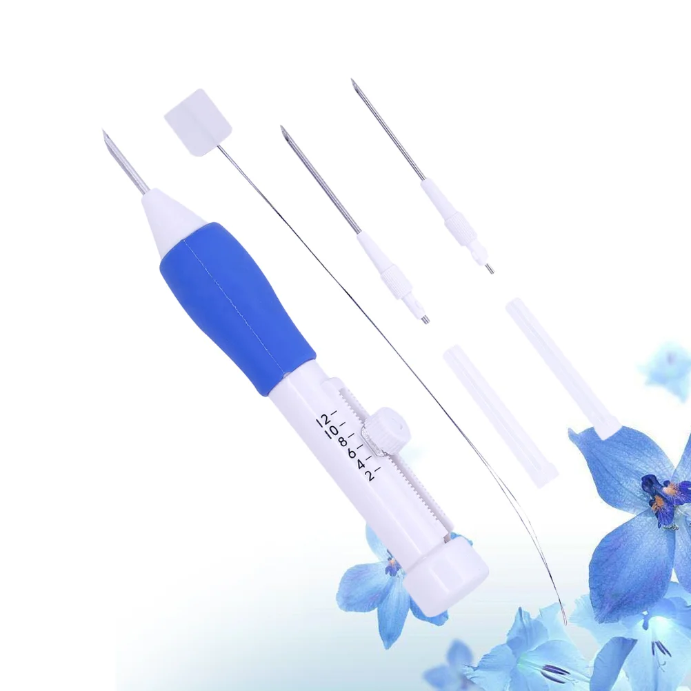 

Sewing Needles Threader Embroidery Knitting Kit Dedicated Pen Cross Stitch Kits