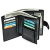 High Quality Genuine Leather Slim Wallet For Man Soft Cowskin Short Pocket Purse Men Male Bifold Thin Purse Lightweight Business 5