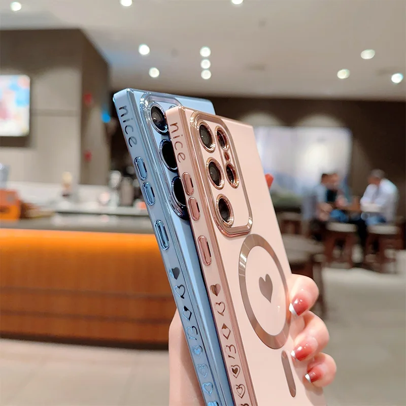 Electroplated Silicone Phone Case For Samsung Galaxy Camera Lens_voghion.com