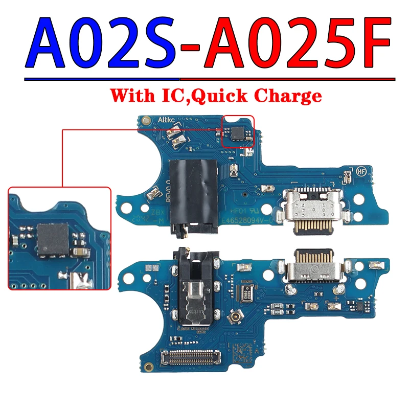 Usb Dock Charger Port for Samsung Galaxy A32 A02S A12 Nacho A22A42 A52 A52S A72 K1 K2 Version 4G 5G Charging Board Module