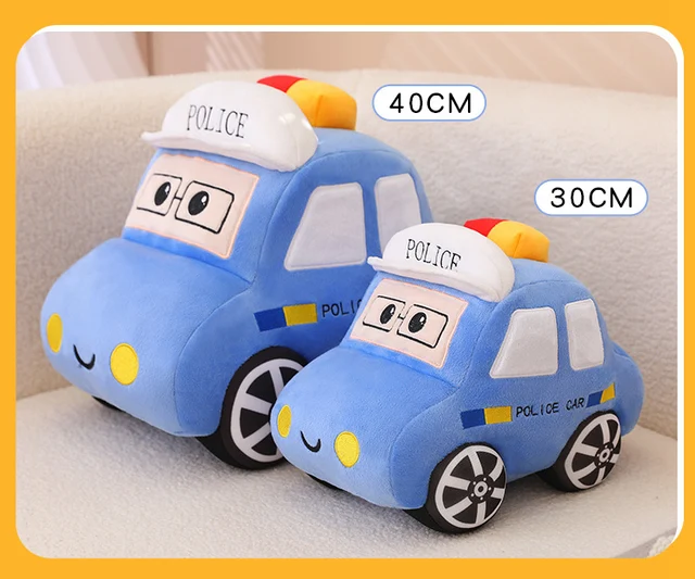 30/40cm süße Kinder Autos Plüschtiere Anime Stofftiere Plüschtiere Puppe  Kawaii Auto Form Kissen weiches Kissen für Jungen Kinder Geschenke -  AliExpress