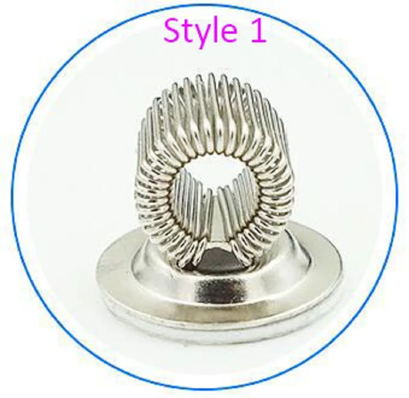 5pcs/bag Multi-standard hardware pen holder Electroplated spring pen holder