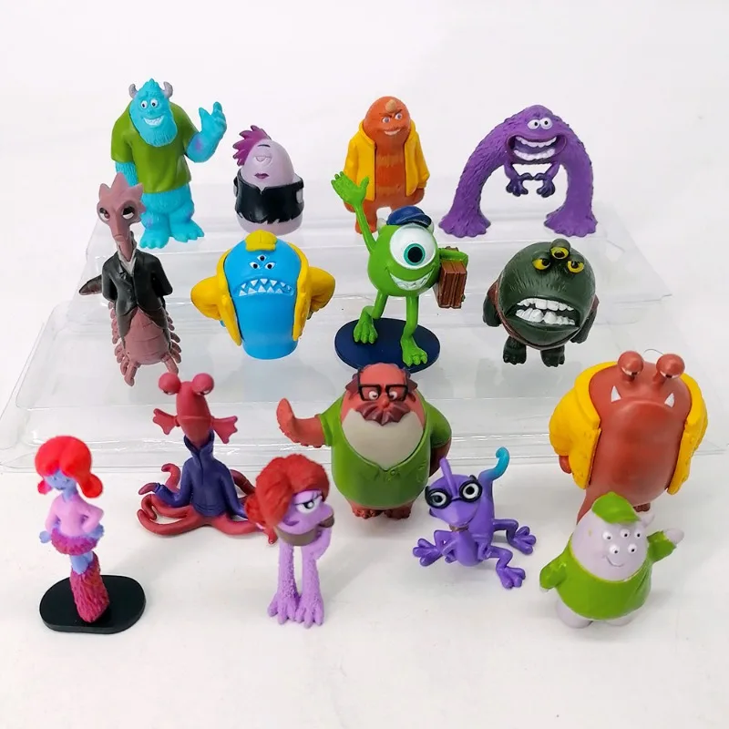 Originale Disney Monsters University Mike Wazowski Antiscivolo Don Carlton Terry Perry Bambole Carine Modello Giocattoli Regalo Per Ragazze Ragazzi