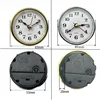 Classic Clock Craft Quartz Movement 2-1/2" (65mm) Round Clocks Head Insert Roman Number Mayitr Little Clock Arabic Numbers 2