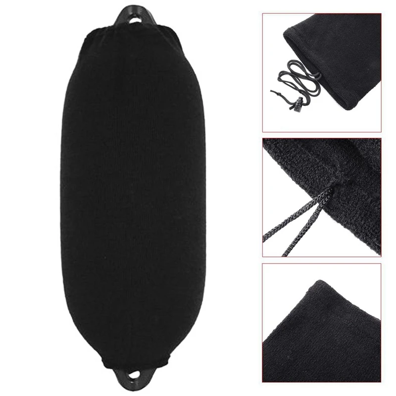 6PCS 40X11cm Fender Cover Marine Boat Fender Cover Inflatable Fishing Boat Bumper Dock Anti-UV Sun Protection