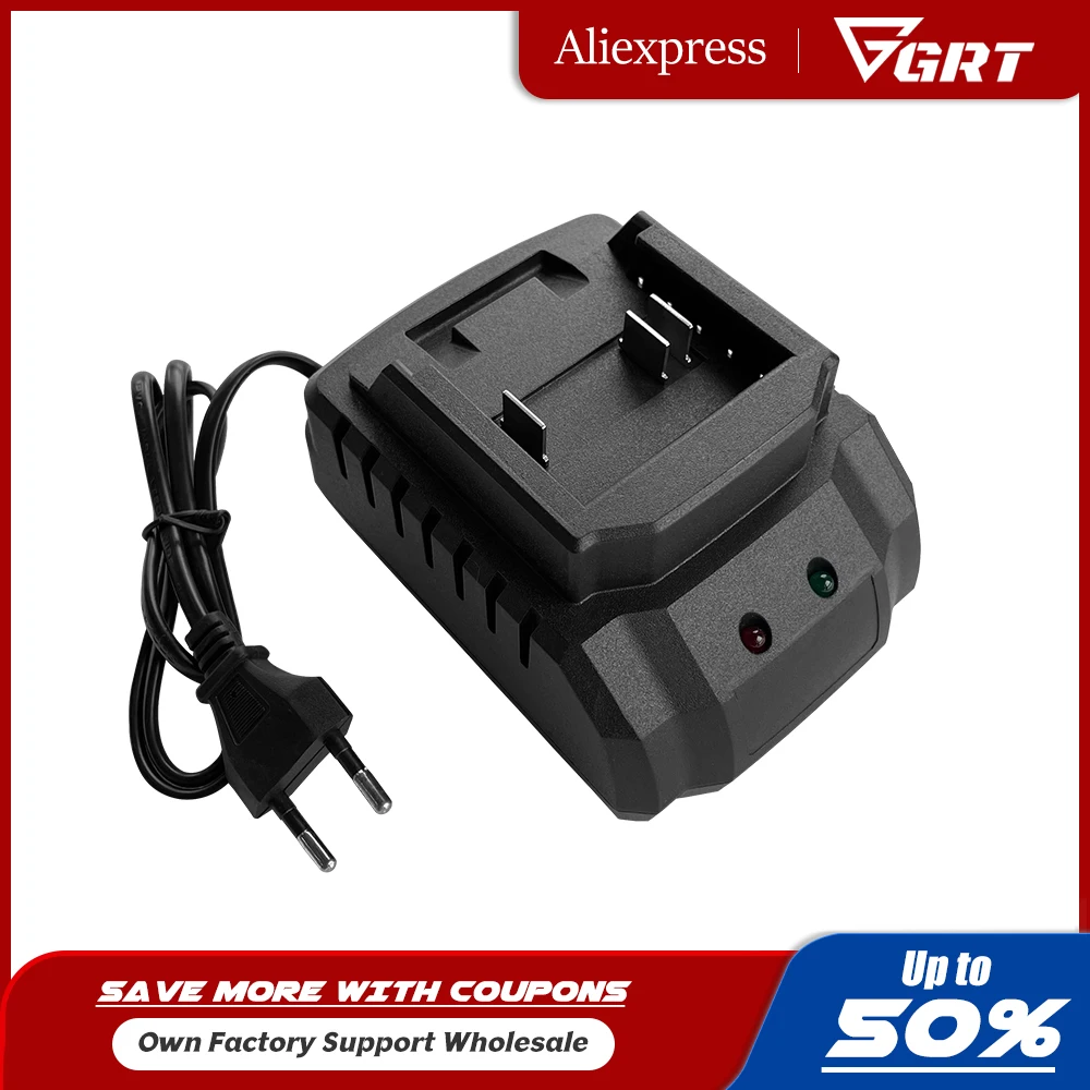 

Power Tool Fast Charger Adapter for Cordless Drill/Saw/Screwdriver/Wrench/Electric Hammer/Angle Grinder 20V Battery EU/US Plug