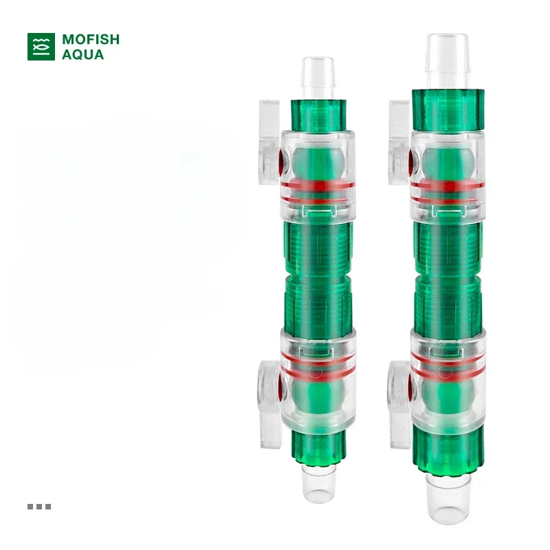 Aquarium Connectors 12/16mm Aquarium Double Tap Quick Release Connector Fish Tank Filter Connector Hose Pipe Valve Accessories